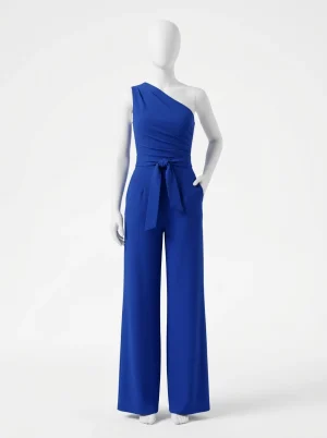 Combinaison pantalon femme cérémonie élégante sans manches - Vue 1 - Combinaison pantalon